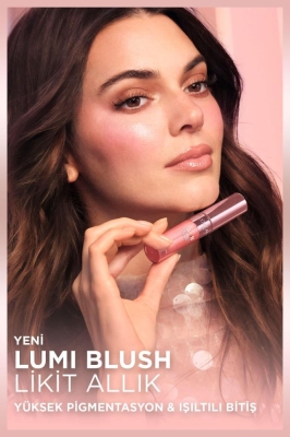 Lumi Blush Likit Allık - 627 Glowy Warm Peach - 2