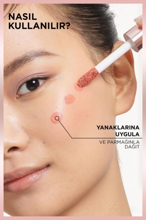 Lumi Blush Likit Allık - 627 Glowy Warm Peach - 6