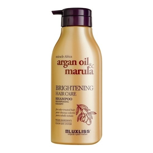 Luxliss Argan Oil Marula Brightening Hair Care Shampoo 500 ml - 1