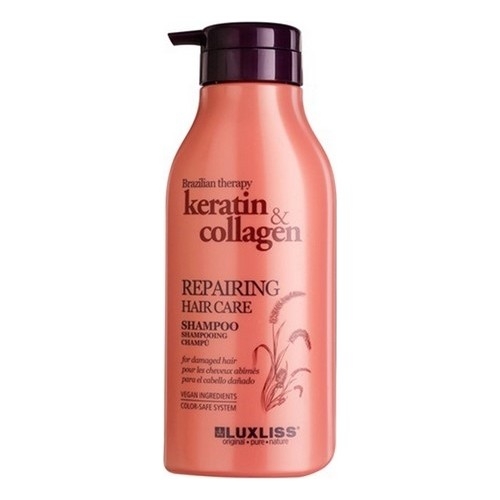 Luxliss Keratin Collagen Repairin Hair Care Shampoo 500 ml - 1