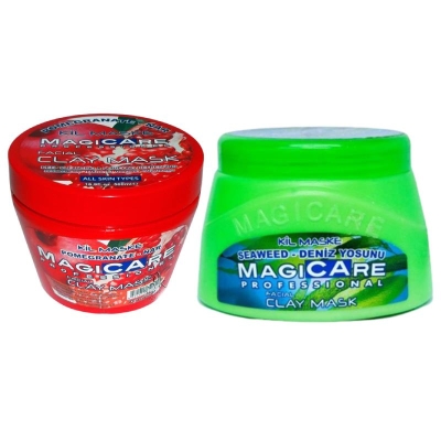 Magic Care Clay Mask 2li - Nar/Deniz Yosunu - Magicare