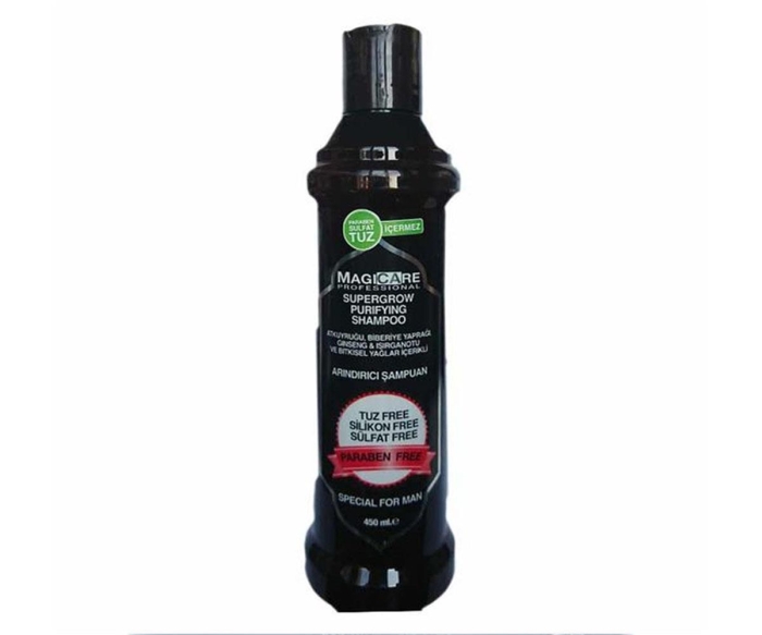 Magicare Erkeklere Özel Arındırıcı Tuzsuz Şampuan 400 ml - 1
