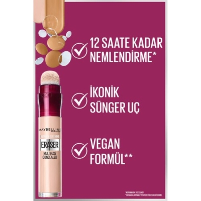 Maybelline Instant Anti Age Eraser Kapatıcı - 00 Ivory - 3