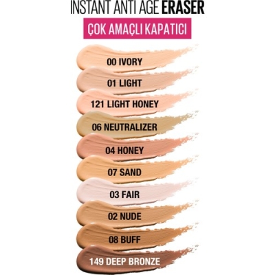 Maybelline Instant Anti Age Eraser Kapatıcı - 01 Light - 9