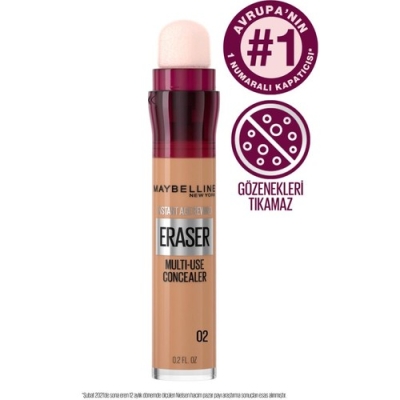 Maybelline Instant Anti Age Eraser Kapatıcı - 02 Nude - 2