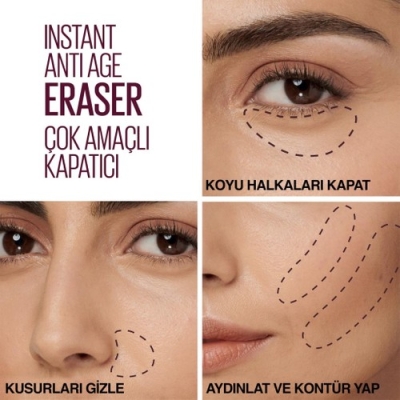 Maybelline Instant Anti Age Eraser Kapatıcı - 07 Sand - 3
