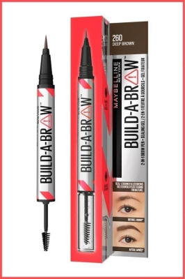 Maybelline New York Build a Brow 2in1 Kaş Kalemi ve Jeli Deep 260 - 2