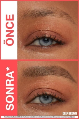 Maybelline New York Build a Brow 2in1 Kaş Kalemi ve Jeli Deep 260 - 3