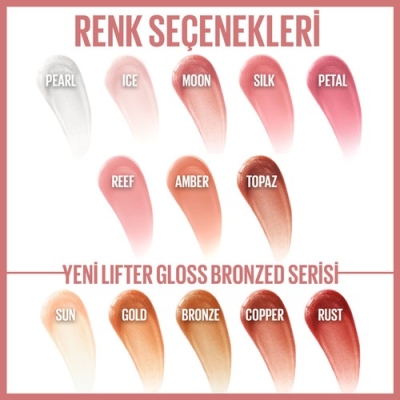 Maybelline New York Lifter Gloss Nemlendirici Dudak Parlatıcısı - 003 Moon - 7