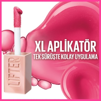 Maybelline New York Lifter Gloss Nemlendirici Dudak Parlatıcısı- 22 Peach Ring - 5