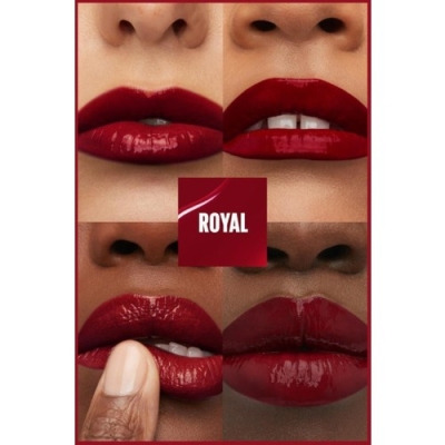 Maybelline New York Super Stay Vinyl Ink Uzun Süre Kalıcı Likit Parlak Ruj 55 Royal - 2