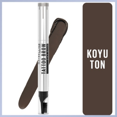 Maybelline New York Tattoo Brow Lift Kaş Kalemi- 04 Deep Brown (Koyu Ton) - Maybelline New York