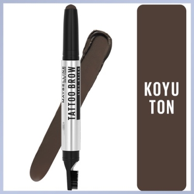 Maybelline New York Tattoo Brow Lift Kaş Kalemi- 04 Deep Brown (Koyu Ton) - 2