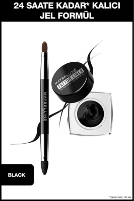 MaybellineTattoo Liner Gel Pot Eyeliner- Siyah - Maybelline New York