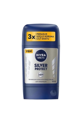 Men Erkek Stick Deodorant Silver Protect 50 ml - NIVEA