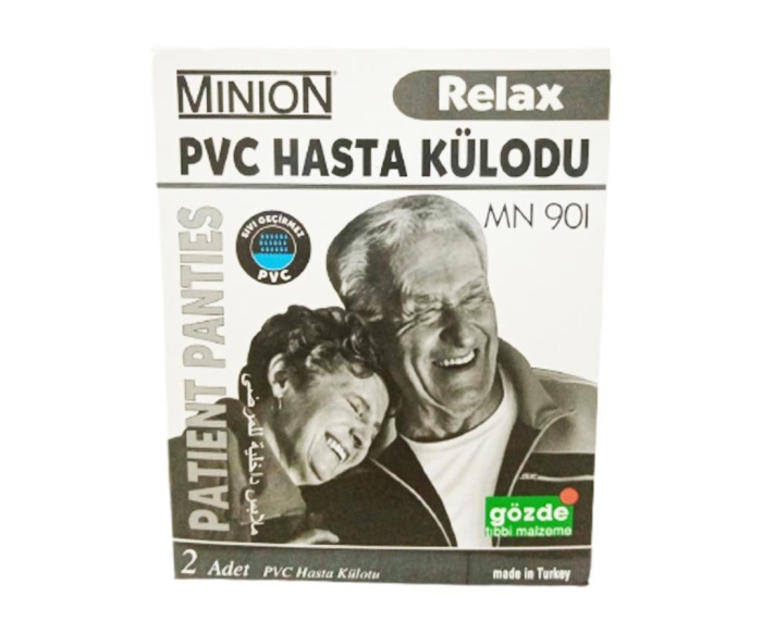 Minion Pvc Hasta Külodu 2 Adet L Beden - 1
