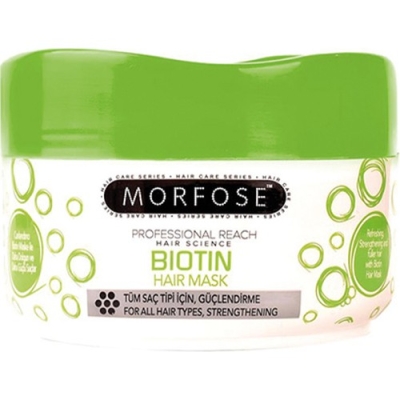 Morfose Biotin Saç Maskesi Yeşil 500ML - morfose