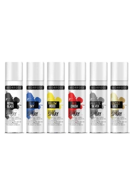 Morfose Majestic Silver(gümüş) Geçici Sprey Saç Boyası - 2