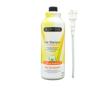 Morfose Pompalı 1000Ml Bitkisel Tuzsuz Şampuan - morfose