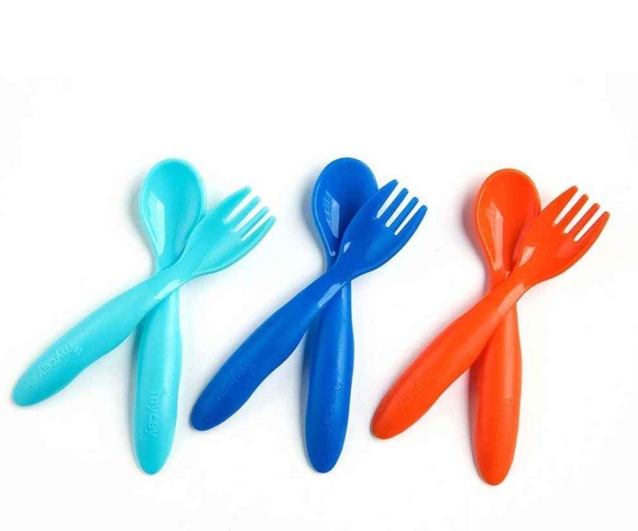 Mycey Bebek Çatal - Kaşık Seti 6'lı Erkek - 1