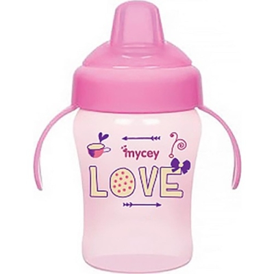 Mycey Damlatmaz Bardak Kulplu Love - MYCey