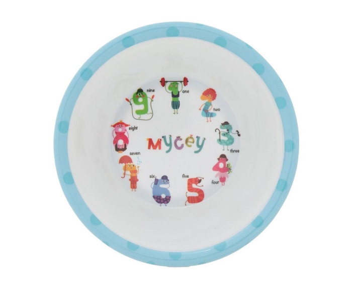 Mycey Melamin Mama Kasesi Rakamlar - Mavi - 1