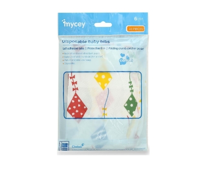 Mycey Tek Kullanımlık Bebek Önlüğü - 10'lu - 3