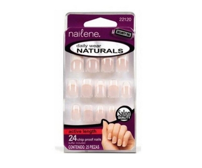 Nailene French Finish Medium Takma Tırnak Kiti - Nailene
