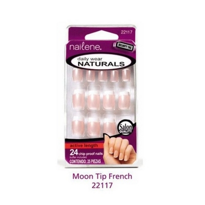 Nailene Moon Tip French Takma Tırnak Kiti - Nailene