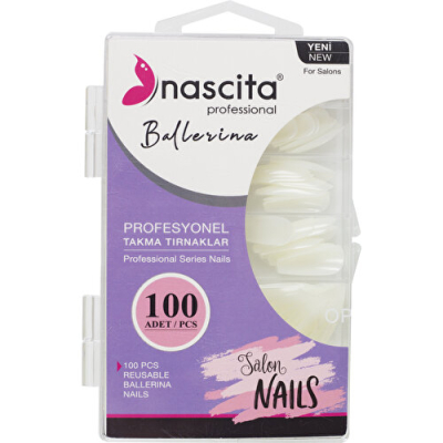 Nascita 100'lü Kutulu Ballerina Takma Tırnak - 168 - Nascita