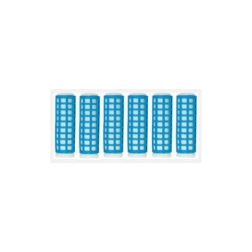Nascita 1,7 cm Kaynatmalı Bigudi 6'lı Mavi - 1