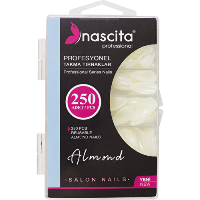 Nascita 250'li Kutulu Almond Takma Tırnak - 172 - Nascita