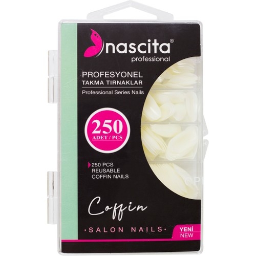 Nascita 250'li Kutulu Coffin Takma Tırnak - 175 - 1
