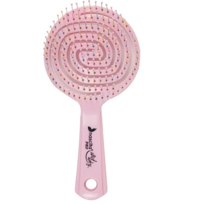 Nascita 3D Flexi Kontrol Açma-Tarama Saç Fırçası Pembe -40 - Nascita