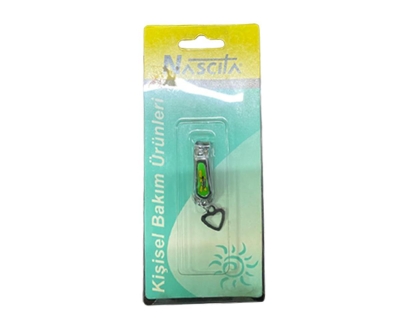 Nascita Bebek Tırnak Makası 04 yeşil desen - Nascita