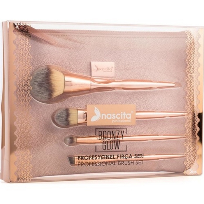 Nascita Bronzy Glow 4'lü Profesyonel Fırça Seti - 1