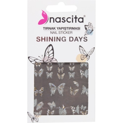 Nascita Butterfly Tırnak Stickerı - 27 - Nascita