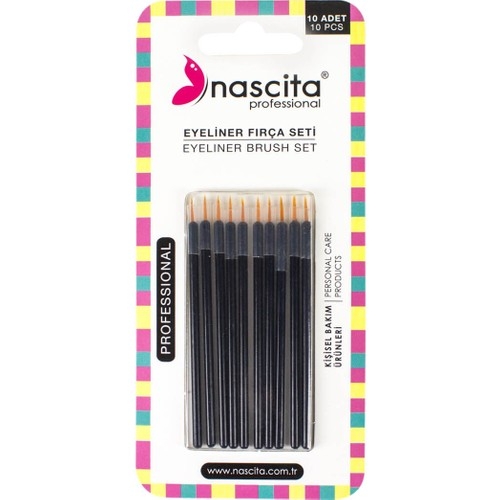 Nascita Eyeliner Fırça Seti - 07 - 1