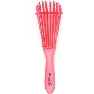 Nascita Pro Ayarlanabilir Mucize Açma-Tarama Saç Fırçası Pembe - 2