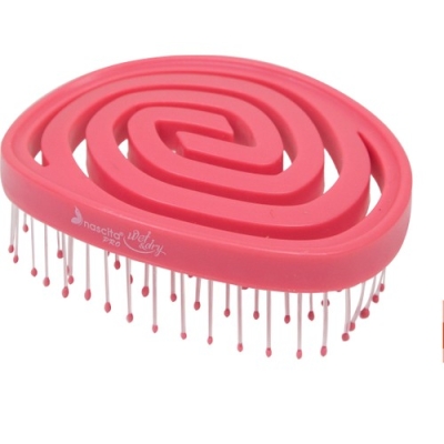 Nascita Pro Üç Boyutlu Oval Saç Fırçası Pembe - 31 - Nascita