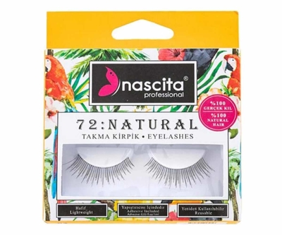 Nascita Takma Kirpik %100 Doğal Kıl Naseye000072 - Nascita