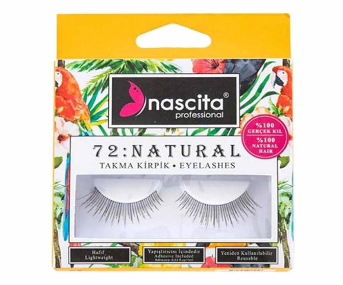 Nascita Takma Kirpik %100 Doğal Kıl Naseye000072 - 1