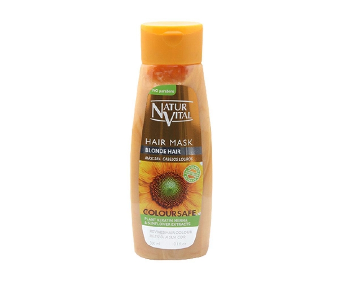 Natur Vital Renk Boya Koruyucu Sarı Maske - 1