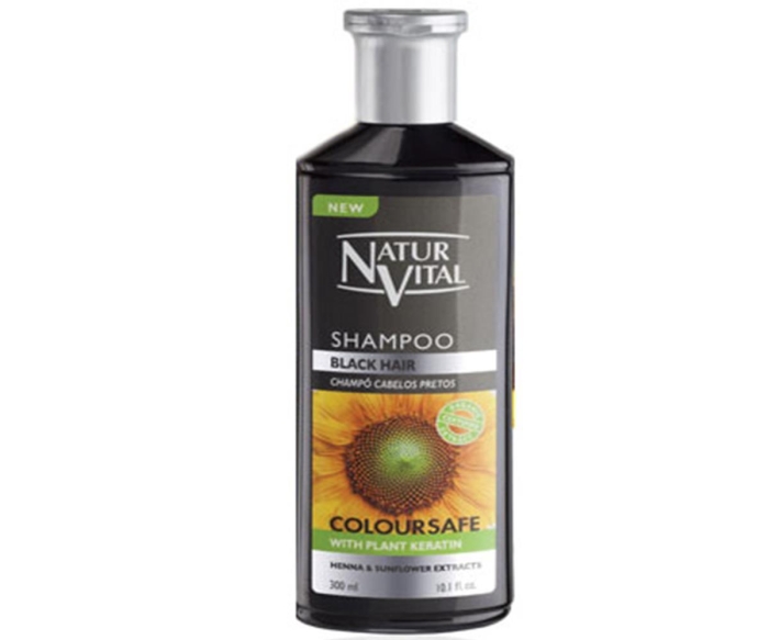Natur Vital Siyah Renk Koruyucu Paraben İçermez Organik Renkli Şampuan - 1