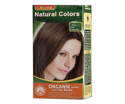 Natural Colors 8Ca Açık Karamel Organik Saç Boyası - Natural Colors