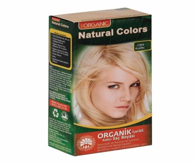 Natural Colors Bitkisel Kalıcı Saç Boyası 10N Platin - Natural Colors