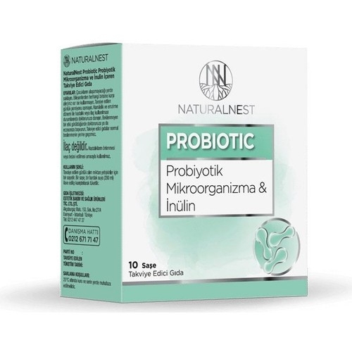 Naturalnest Probiotic Takviye Edici Gıda 10 Saşe - 1
