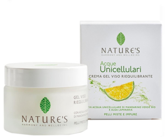 Nature's Acque Rebalancing Face Gel Cream 50 ml - Sebum Dengeleyici Krem - 1