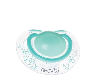 Neavita Ortodontik Emzik Desenli (0 Ay+) Mint - Neavita