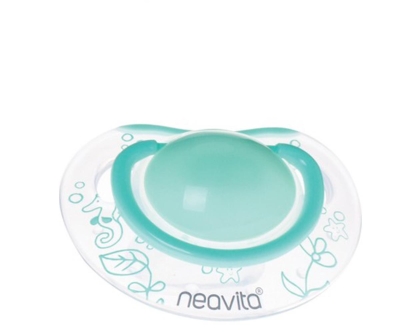 Neavita Ortodontik Emzik Desenli (3 Ay+) Mint - Neavita